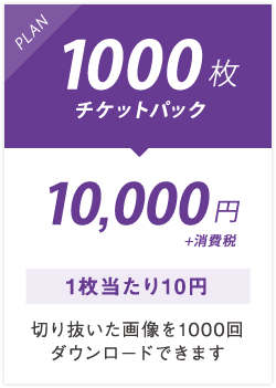 1000枚チケットパック